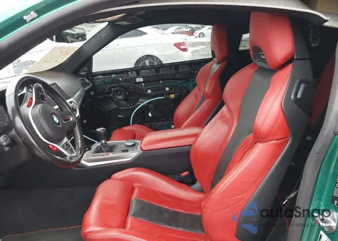 2021 BMW M4 z USA, uszkodzony, nr VIN WBS53AZ07MCG81375